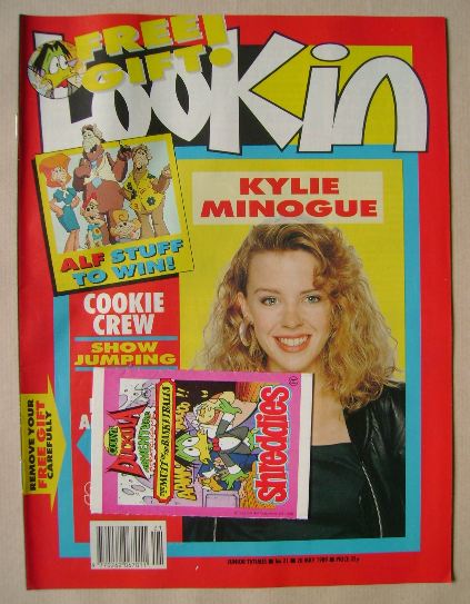 Look In magazine - Kylie Minogue cover (20 May 1989)