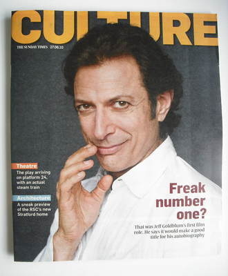 <!--2010-06-27-->Culture magazine - Jeff Goldblum cover (27 June 2010)