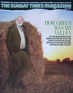 The Sunday Times magazine - How Green Was My Valley cover (28 August 2005)