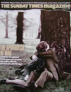 The Sunday Times magazine - The Aphrodisia Of War cover (11 December 2005)