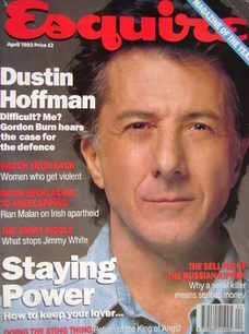 Esquire magazine - Dustin Hoffman cover (April 1993)