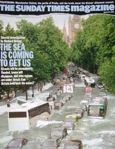 The Sunday Times magazine - The Sea Is Coming To Get Us cover (27 March 2005)