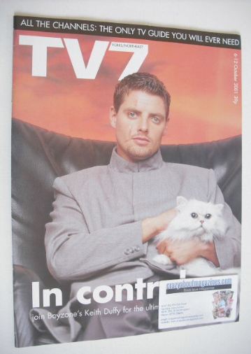 <!--2001-10-06-->TV7 magazine - 6-12 October 2001 - Keith Duffy cover
