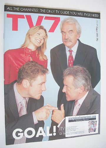 <!--2001-08-11-->TV7 magazine - 11-17 August 2001 - ITV Sport cover