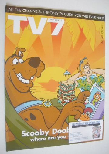 <!--2001-08-04-->TV7 magazine - 4-10 August 2001 - Scooby Doo cover