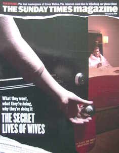 The Sunday Times magazine - The Secret Lives Of Wives cover (13 February 2005)