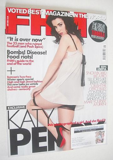 <!--2009-01-->FHM magazine - Katy Perry cover (January 2009)