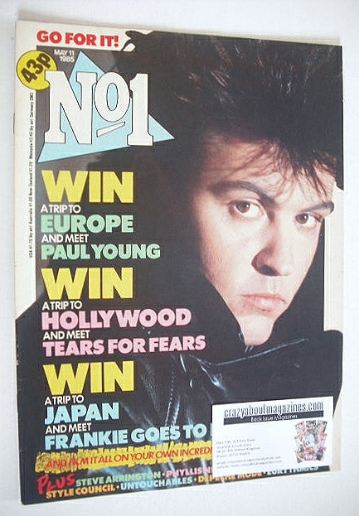 No 1 Magazine - Paul Young cover (11 May 1985)