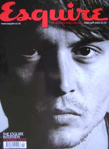 Esquire magazine - Johnny Depp cover (February 2000)