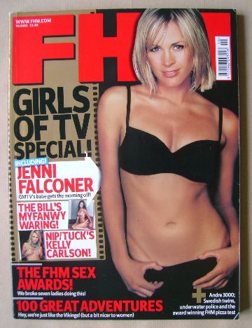 FHM magazine - Jenni Falconer cover (October 2005)