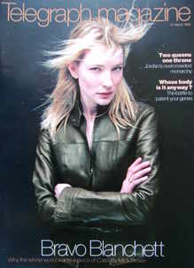 Telegraph magazine - Cate Blanchett cover (27 March 1999)