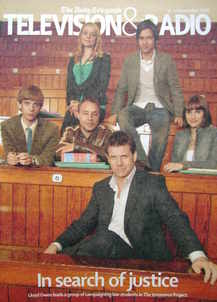 Television&Radio magazine - Lloyd Owen cover (4 November 2006)