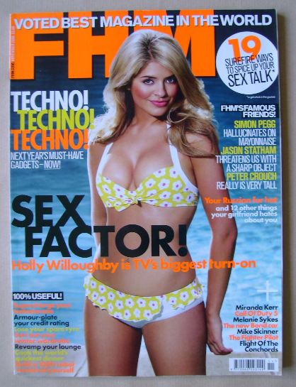 <!--2008-11-->FHM magazine - Holly Willoughby cover (November 2008)