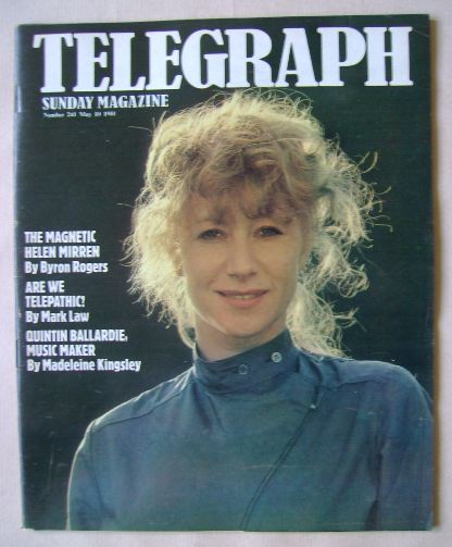<!--1981-05-10-->The Sunday Telegraph magazine - Helen Mirren cover (10 May