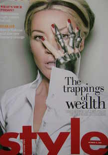 Style magazine - Daphne Guinness cover (21 October 2007)