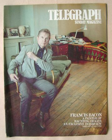 The Sunday Telegraph magazine - Francis Bacon cover (4 November 1984)