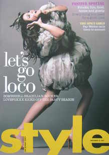 Style magazine - Lovefoxxx cover (18 November 2007)