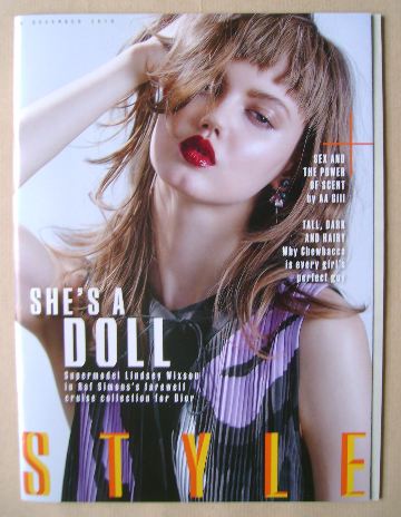Style magazine - Lindsey Wixson cover (6 December 2015)