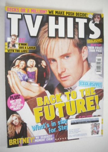 <!--2001-10-->TV Hits magazine - October 2001 - Ian H Watkins cover