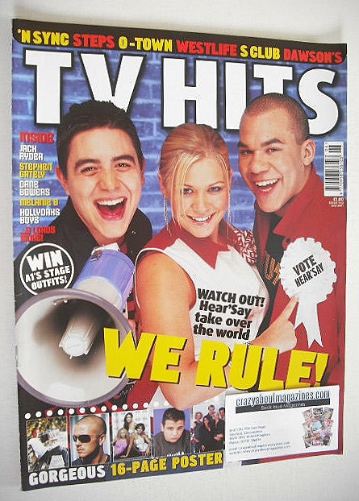 TV Hits magazine - June 2001 - Hear'Say cover