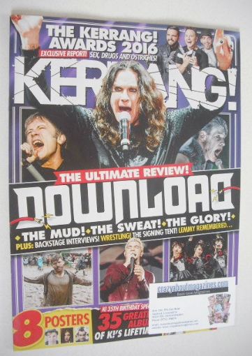 Kerrang magazine - Download cover (18 June 2016 - Issue 1624)