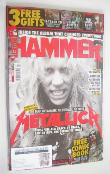 Metal Hammer magazine - Metallica cover (June 2016)