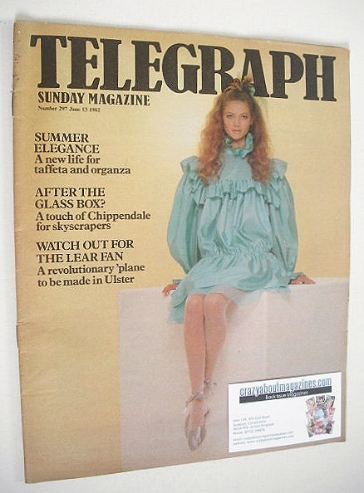 <!--1982-06-13-->The Sunday Telegraph magazine - Sophie Ward cover (13 June