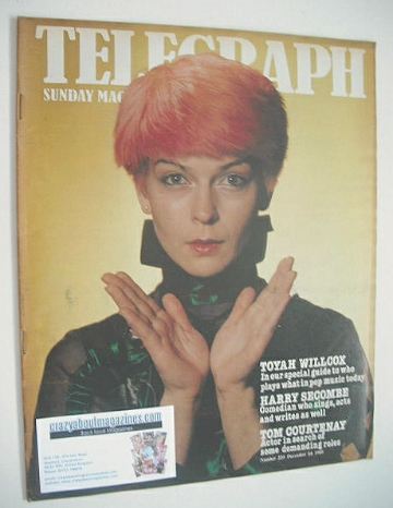 <!--1980-12-14-->The Sunday Telegraph magazine - Toyah Willcox cover (14 De