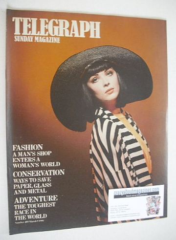 The Sunday Telegraph magazine - Fashion cover (9 March 1986)