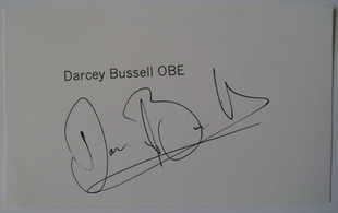 Darcey Bussell autograph