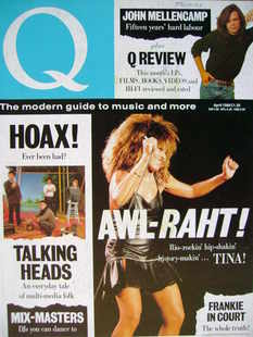 <!--1988-04-->Q magazine - Tina Turner cover (April 1988)