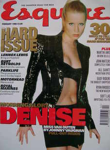 Esquire magazine - Denise Van Outen cover (February 1998)