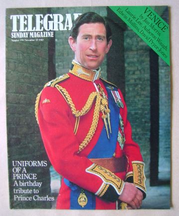The Sunday Telegraph magazine - Prince Charles cover (13 November 1983)