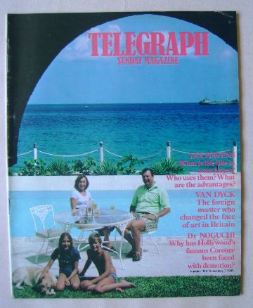 <!--1982-11-07-->The Sunday Telegraph magazine - Ian Boxall and Family cove