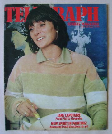 <!--1981-01-18-->The Sunday Telegraph magazine - Jane Lapotaire cover (18 J
