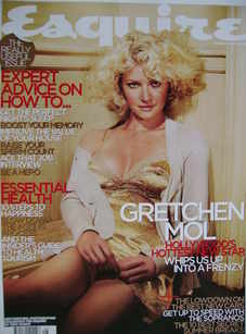 Esquire magazine - Gretchen Mol cover (August 2006)