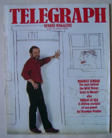 <!--1981-02-15-->The Sunday Telegraph magazine - Maurice Sendak cover (15 F