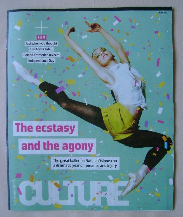 Culture magazine - Natalia Osipova cover (12 June 2016)