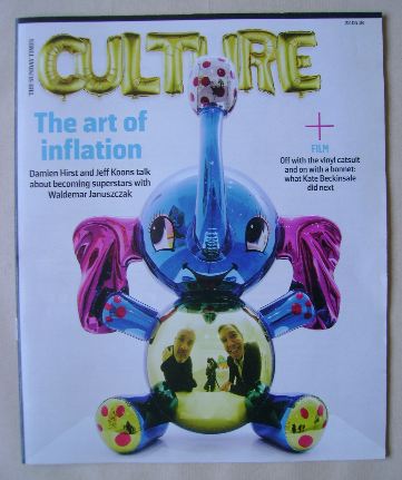 Culture magazine - The Art of Inflation cover (22 May 2016)