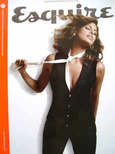 Esquire magazine - Eva Mendes cover (January 2009 - Subscriber's Issue)