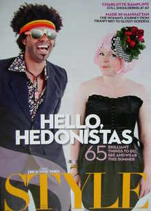 Style magazine - Hello Hedonistas cover (25 April 2010)
