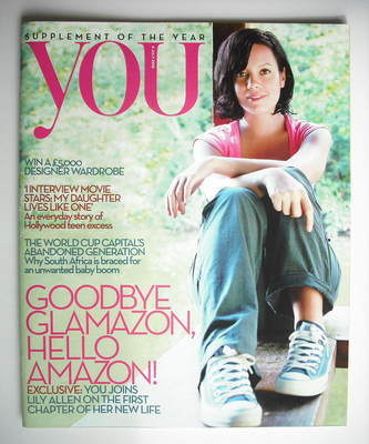 <!--2010-07-04-->You magazine - Lily Allen cover (4 July 2010)
