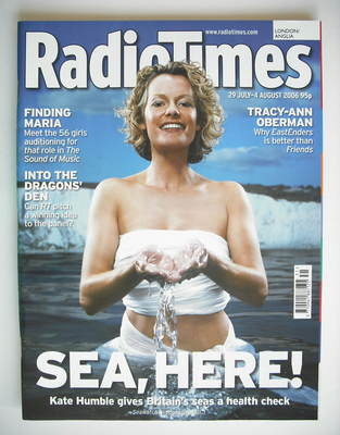 Radio Times magazine - Kate Humble cover (29 July - 4 August 2006)