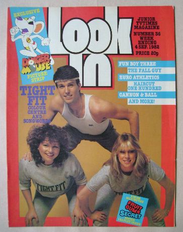 Look In magazine - Tight Fit cover (4 September 1982)