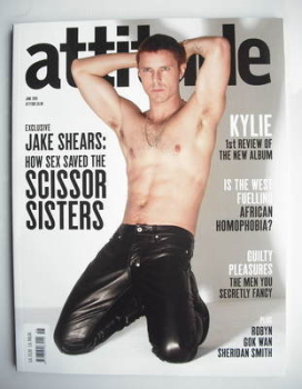 Attitude magazine - Jake Shears cover (June 2010)