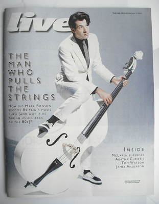 Live magazine - Mark Ronson cover (11 July 2010)