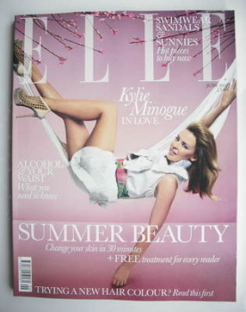 British Elle magazine - June 2010 - Kylie Minogue cover
