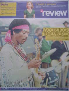 The Daily Telegraph Review newspaper supplement - 8 August 2009 - Jimi Hendrix cover