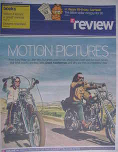 The Daily Telegraph Review newspaper supplement - 4 April 2009 - Road Movies cover