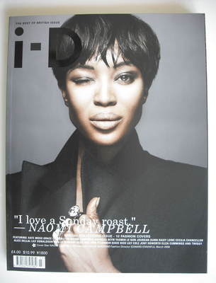i-D magazine - Naomi Campbell cover (March 2009)